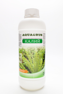AQUAERUS КАЛИЙ 1л, Концентрированное удобрение для аквариумных растений с калием